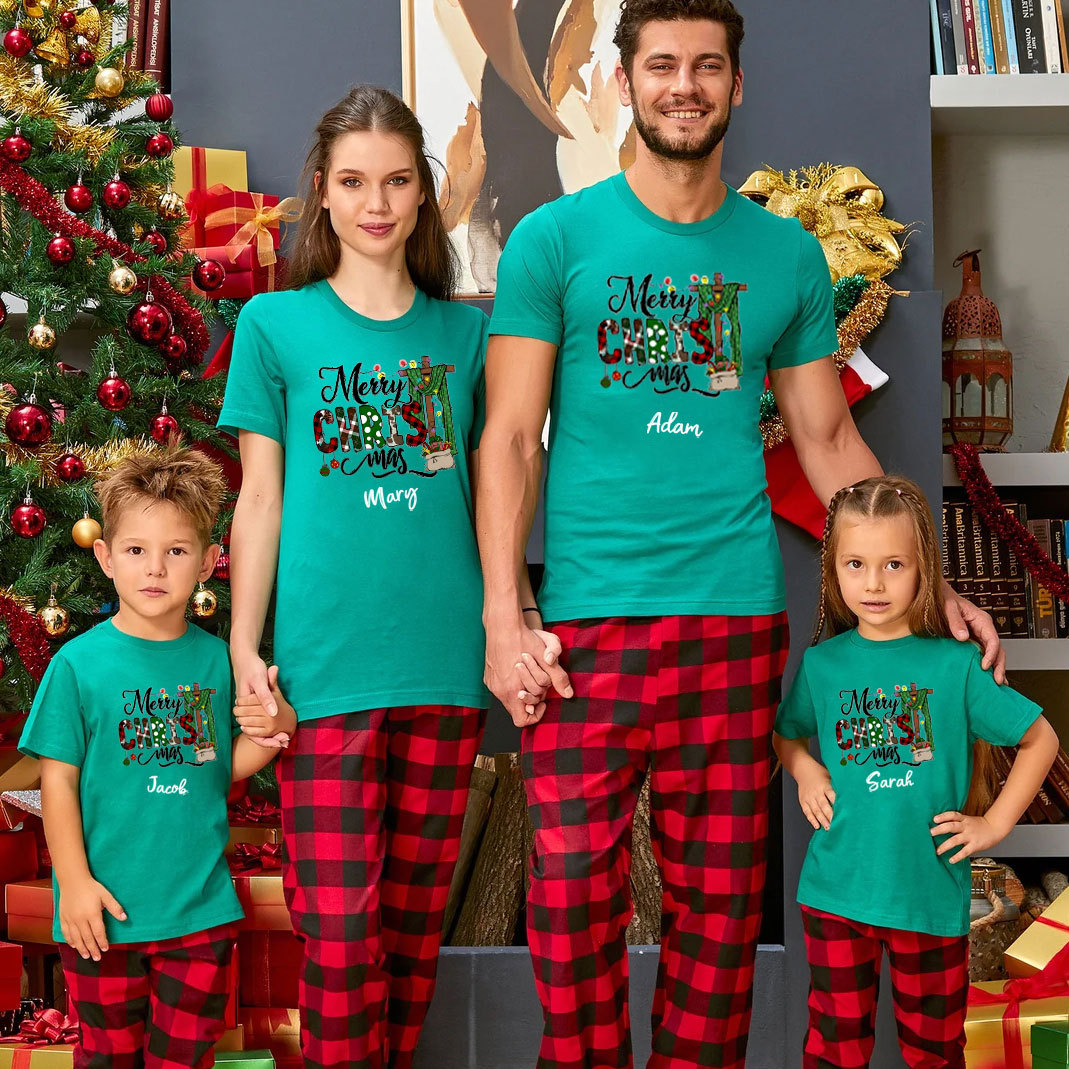 Merry Christmas Family Matching Shirts