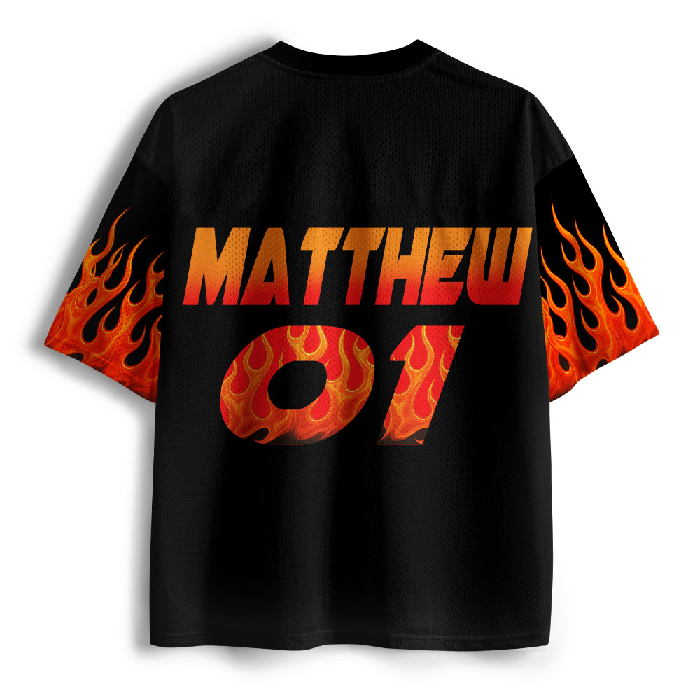 Messiah Christian Brown Mesh Jersey