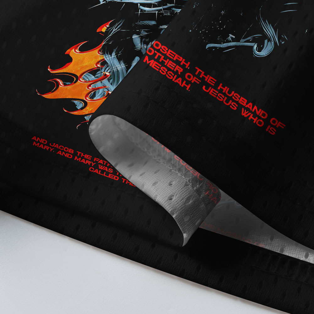 Messiah Christian Brown Mesh Jersey