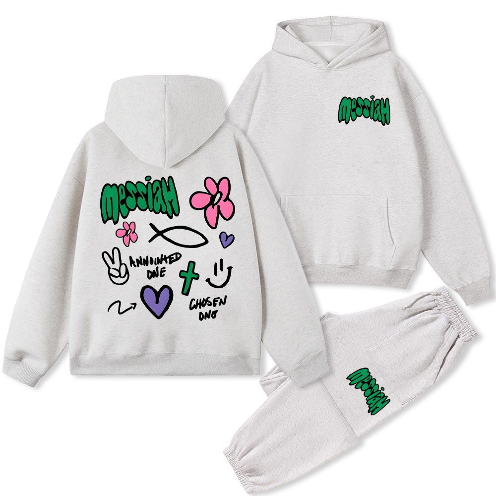 Messiah Christian Fleece Hoodie Set