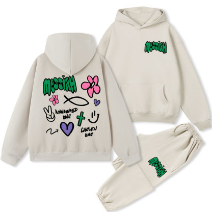 Messiah Christian Fleece Hoodie Set