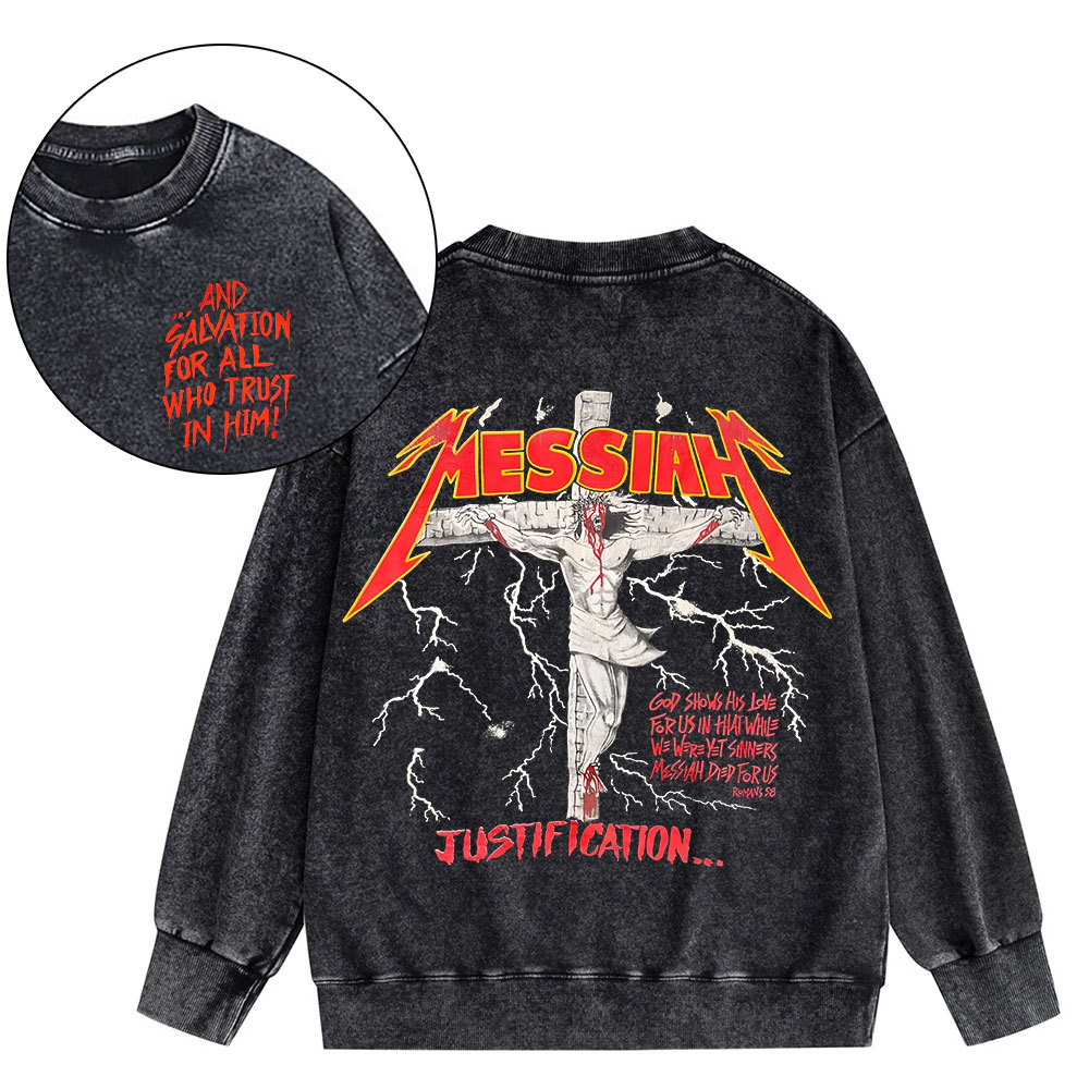 Messiah Christian Washed Sweatshirt