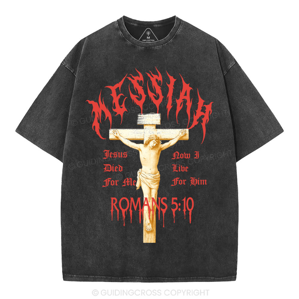 New-Sample Christian Washed T-Shirt Sale - GuidingCross
