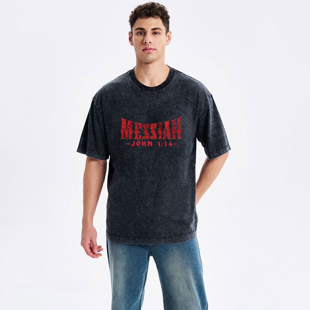 Messiah Christian Washed T-Shirt