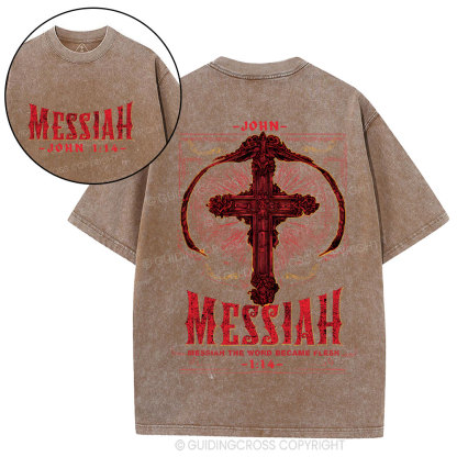 Messiah Christian Washed T-Shirt