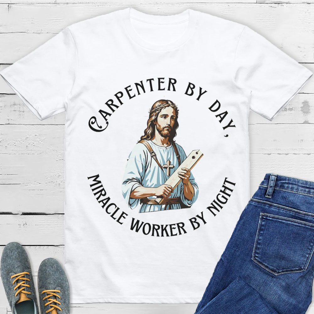 Miracle Worker By Night Christian T-Shirt