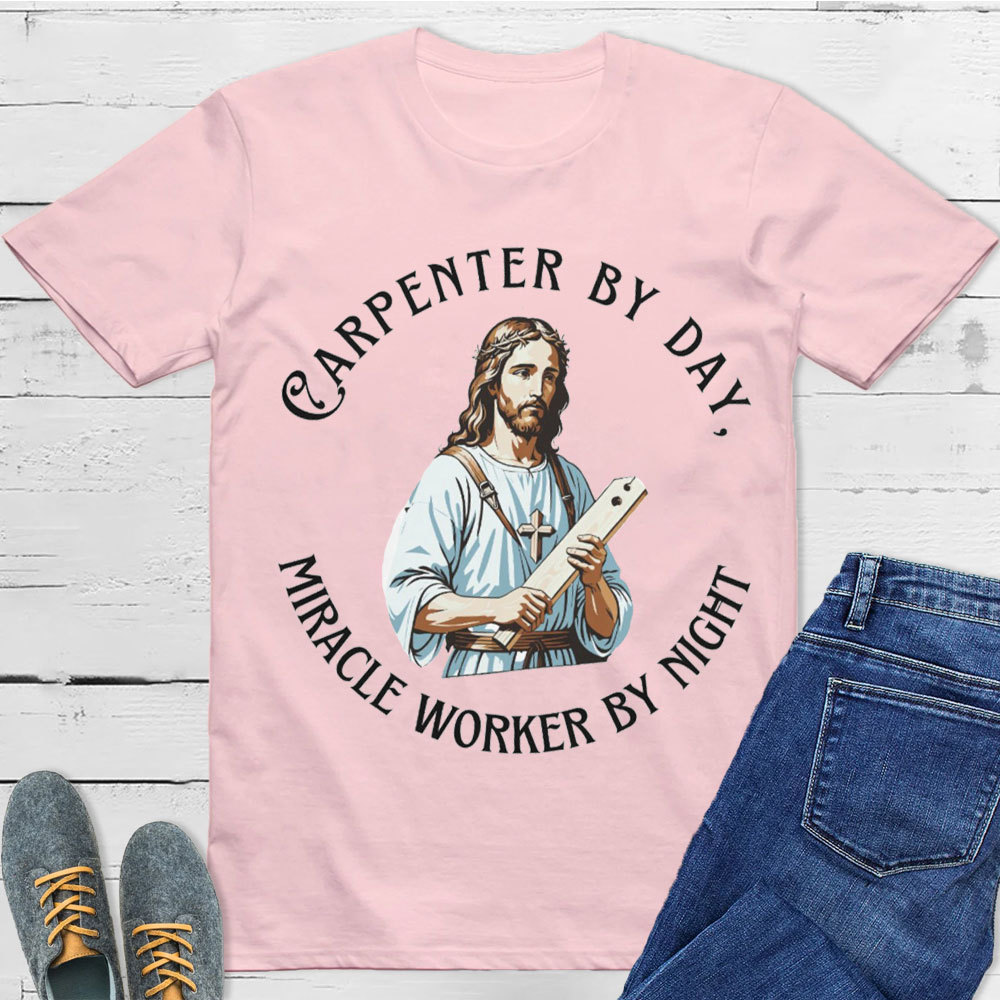 Miracle Worker By Night Christian T-Shirt