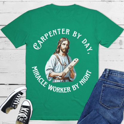 Miracle Worker By Night Christian T-Shirt