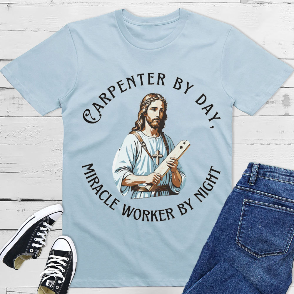 Miracle Worker By Night Christian T-Shirt
