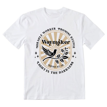 Miracle Worker Promise Keeper Christian T-Shirt