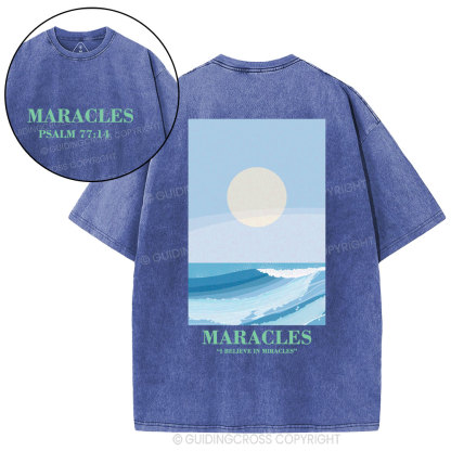 Miracles Christian Washed T-Shirt