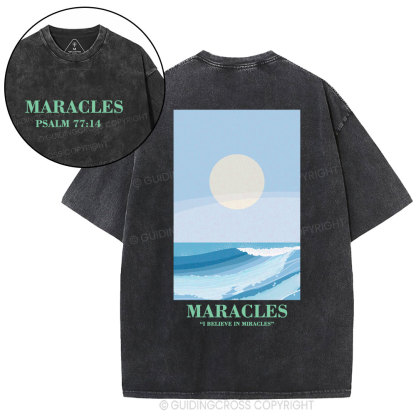 Miracles Christian Washed T-Shirt