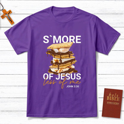 More Of Jesus Less Of Me Christian T-Shirt