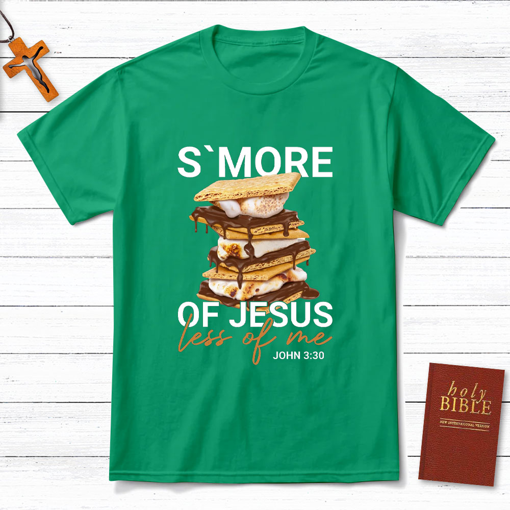 More Of Jesus Less Of Me Christian T-Shirt