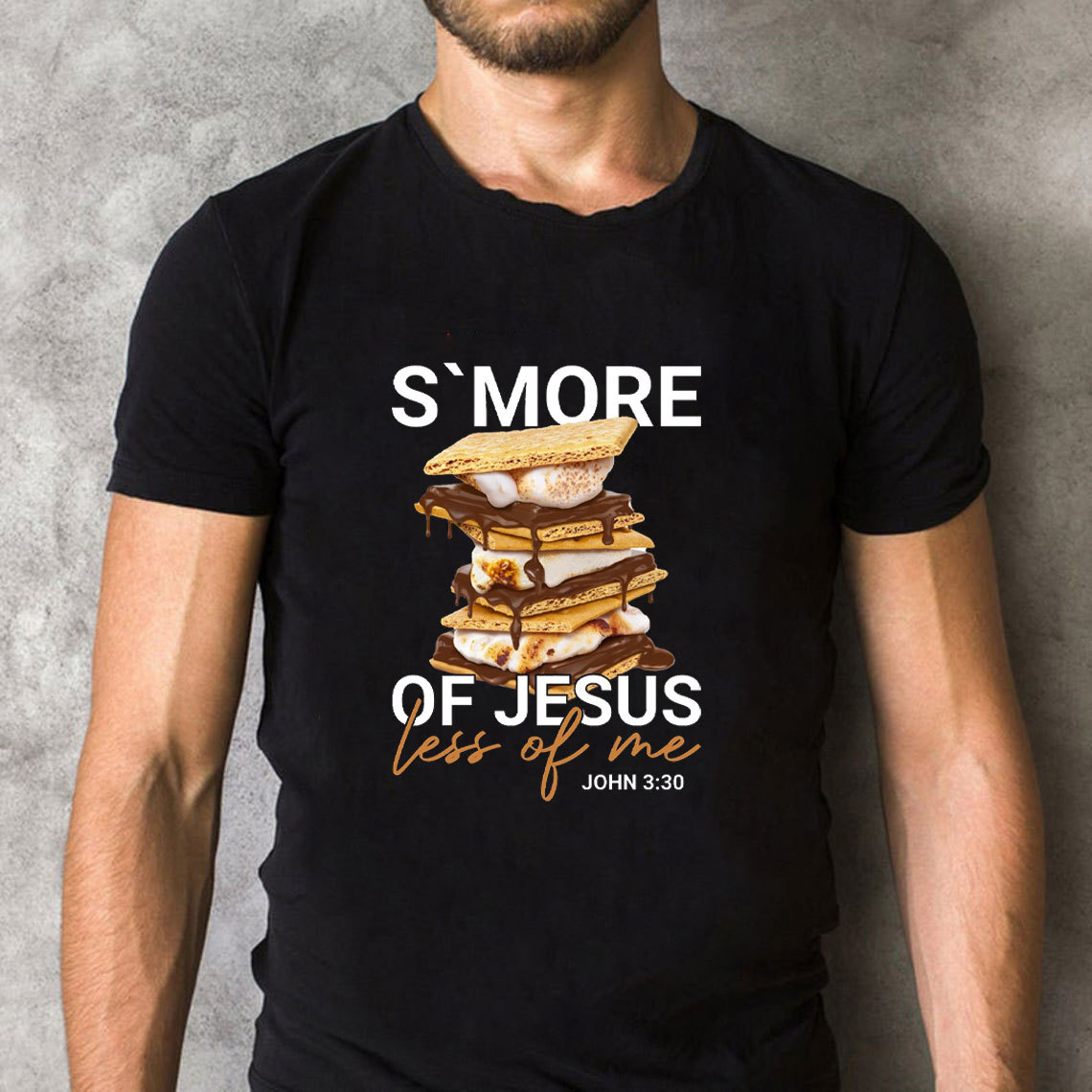 More Of Jesus Less Of Me Christian T-Shirt