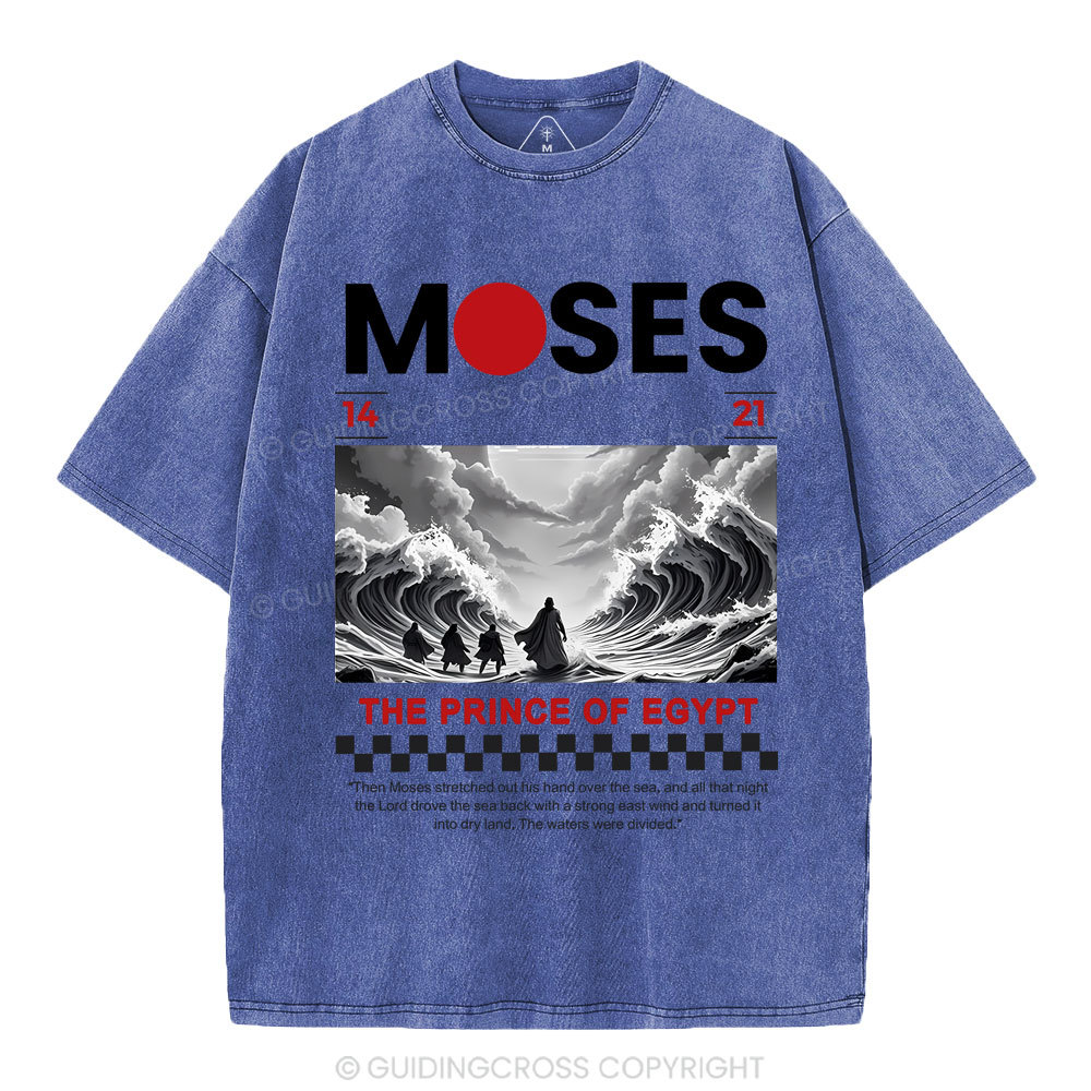 Moses Christian Washed T-Shirt