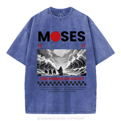 Moses Christian Washed T-Shirt