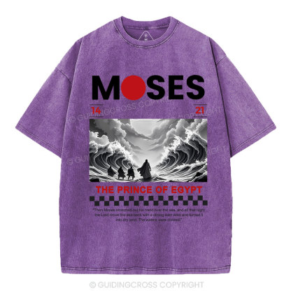 Moses Christian Washed T-Shirt