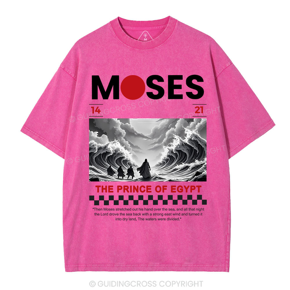 Moses Christian Washed T-Shirt