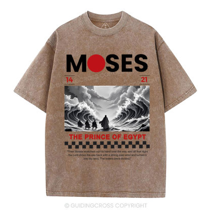 Moses Christian Washed T-Shirt