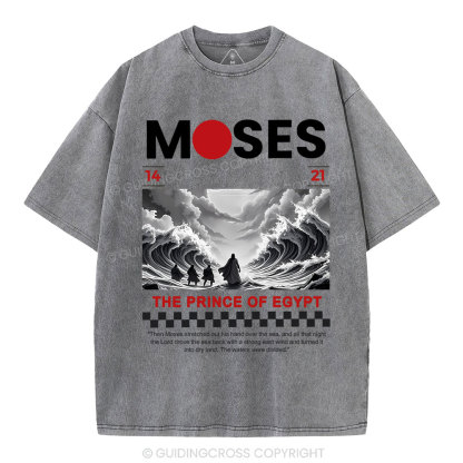 Moses Christian Washed T-Shirt