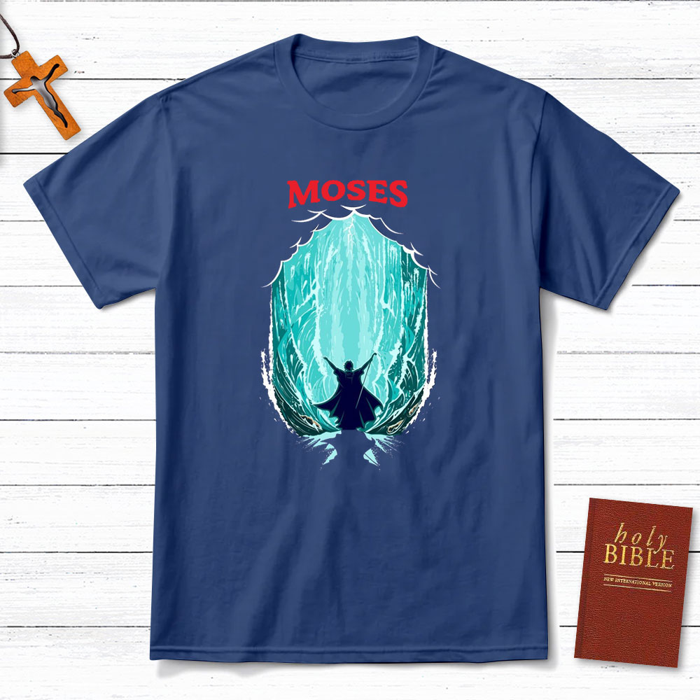 Moses Parting The Red Sea Canvas Wall Art