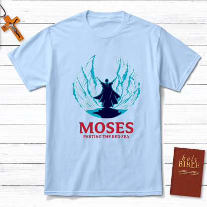 Moses Parting The Red Sea Christian T-Shirt