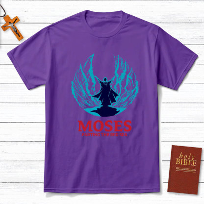 Moses Parting The Red Sea Christian T-Shirt