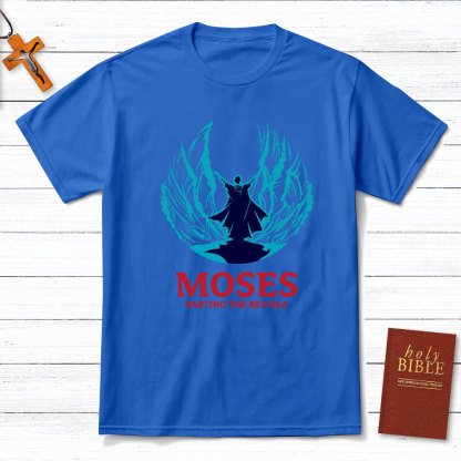 Moses Parting The Red Sea Christian T-Shirt