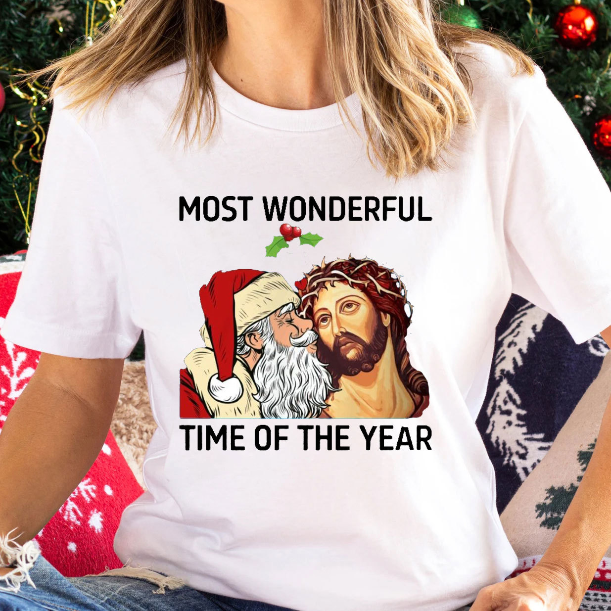 Most Wonderful Time Of The Year Christian T-Shirt