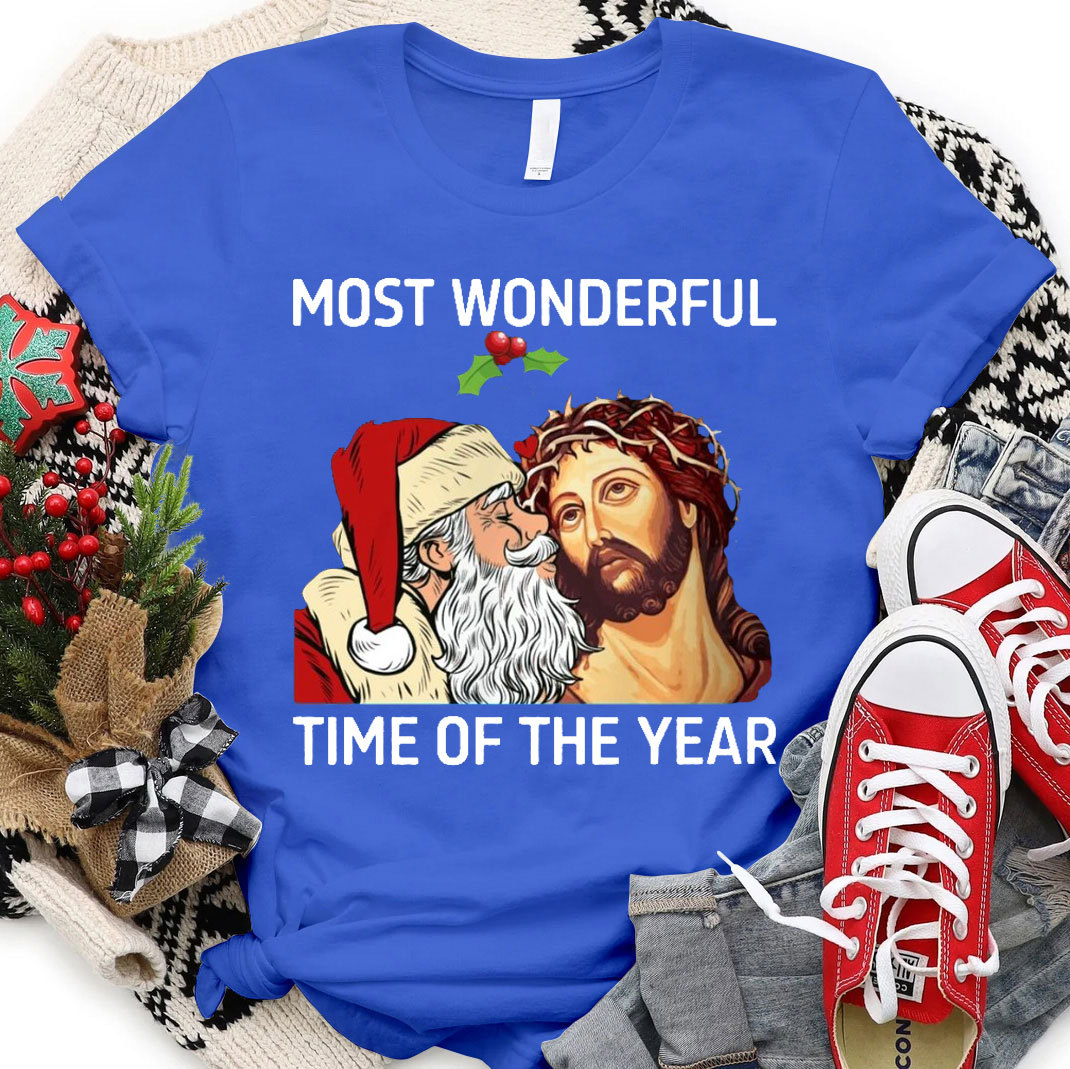 Most Wonderful Time Of The Year Christian T-Shirt