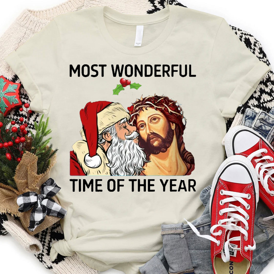 Most Wonderful Time Of The Year Christian T-Shirt