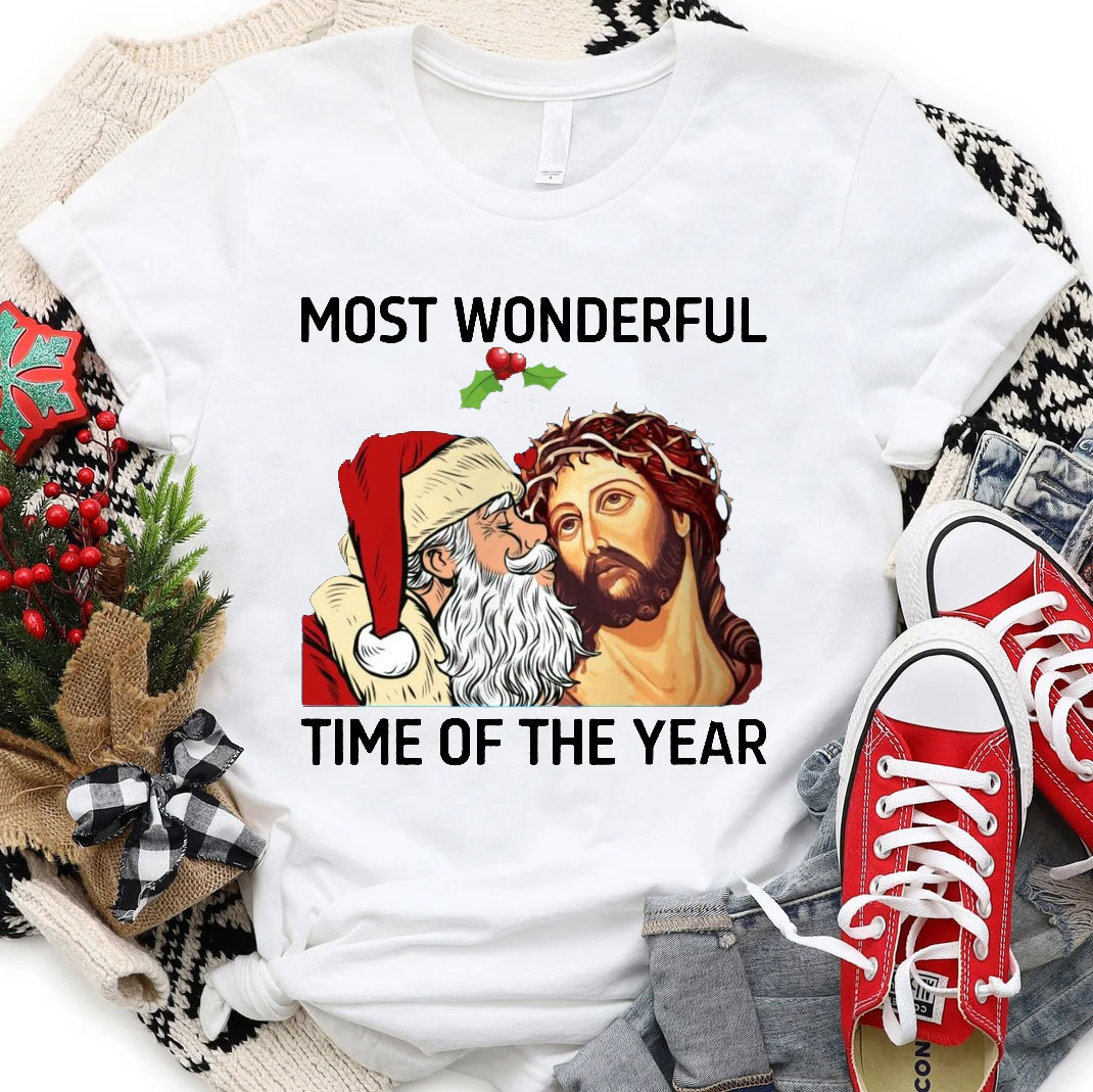 Most Wonderful Time Of The Year Christian T-Shirt