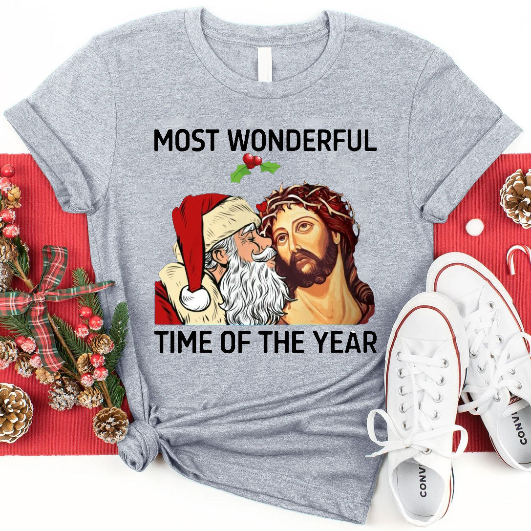Most Wonderful Time Of The Year Christian T-Shirt