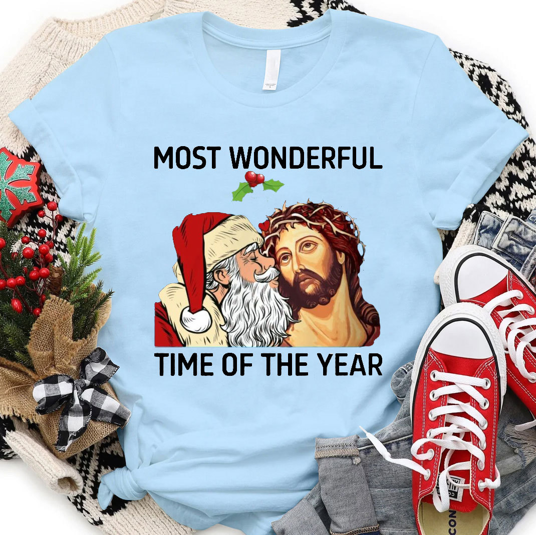 Most Wonderful Time Of The Year Christian T-Shirt