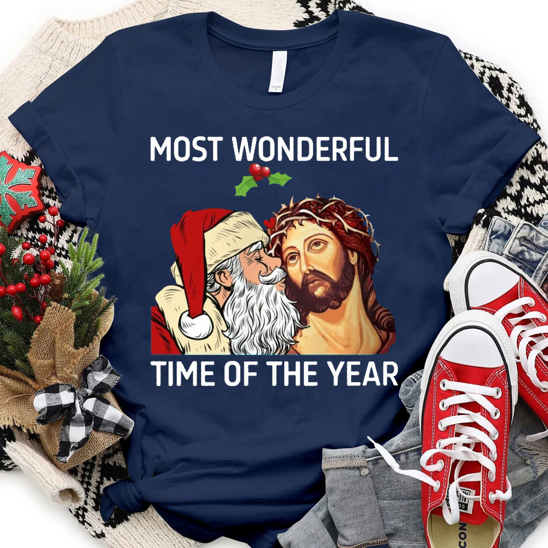 Most Wonderful Time Of The Year Christian T-Shirt