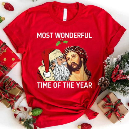 Most Wonderful Time Of The Year Christian T-Shirt