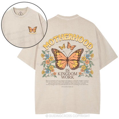 Motherhood Christian Washed T-Shirt