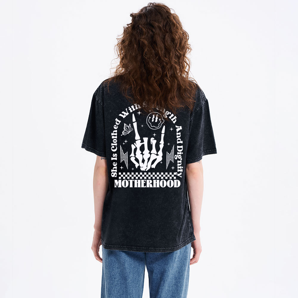 Motherhood Christian Washed T-Shirt