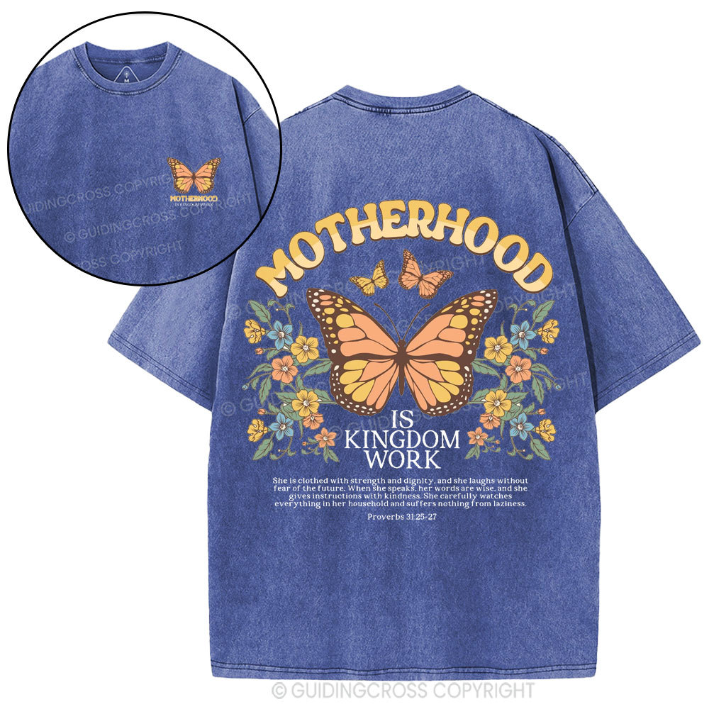 Motherhood Christian Washed T-Shirt
