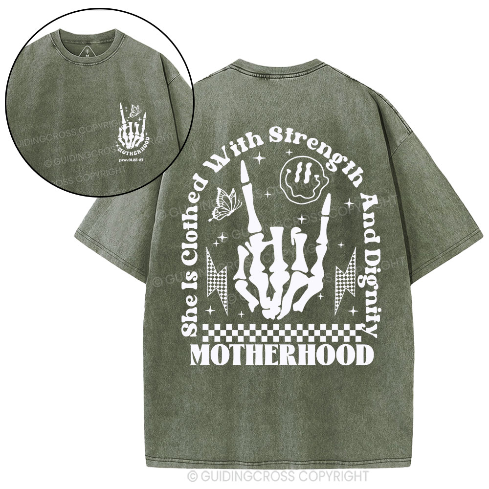 Motherhood Christian Washed T-Shirt