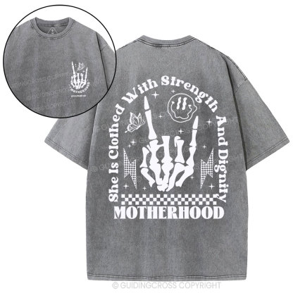 Motherhood Christian Washed T-Shirt