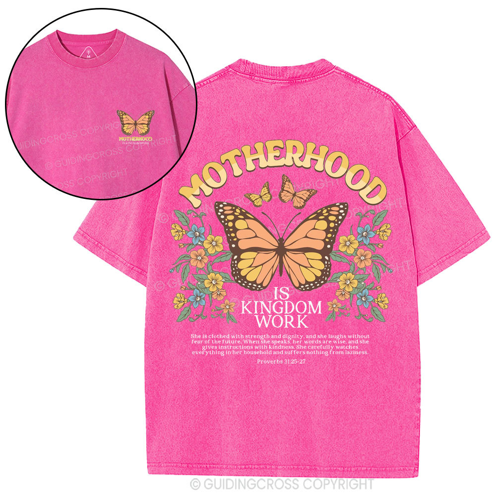 Motherhood Christian Washed T-Shirt
