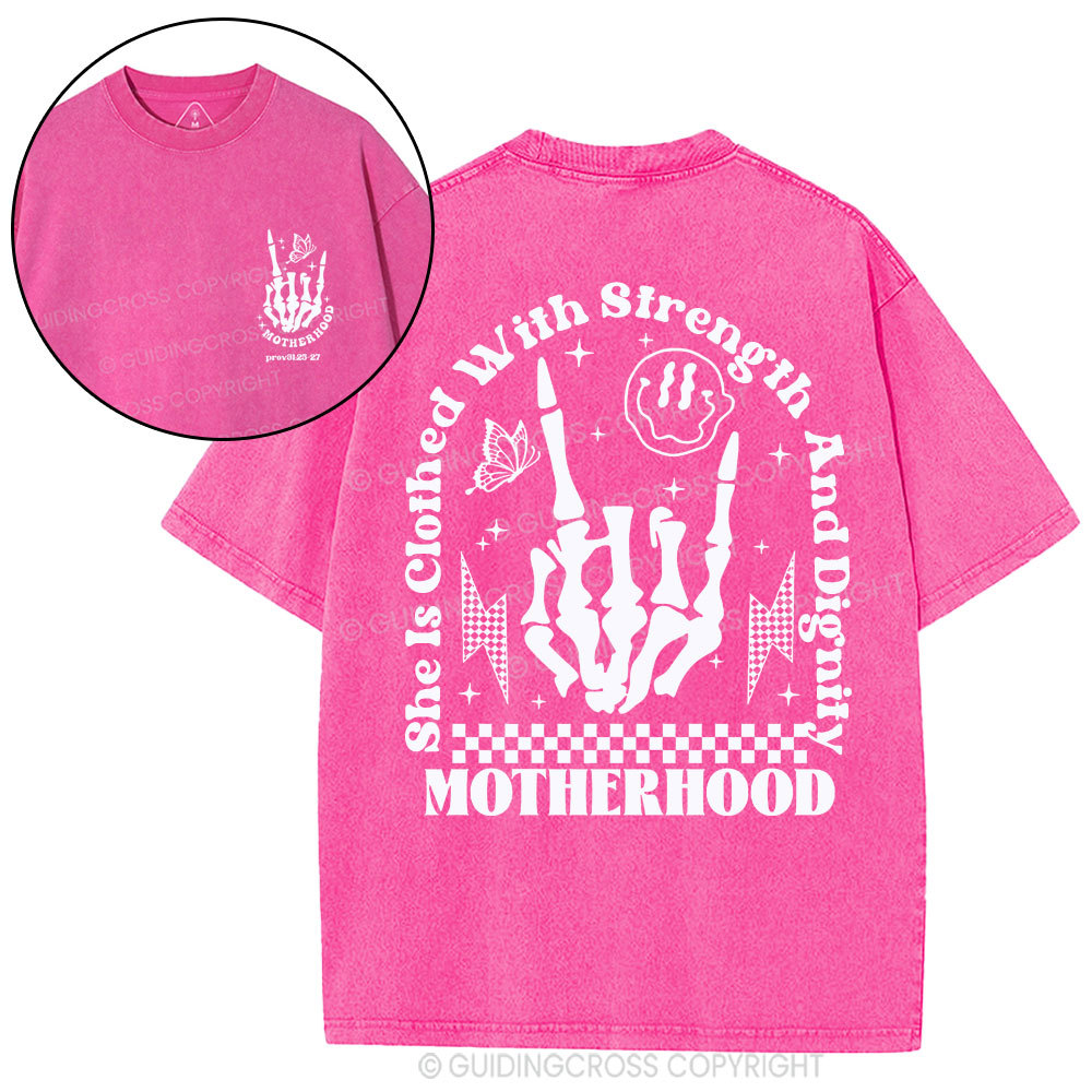 Motherhood Christian Washed T-Shirt
