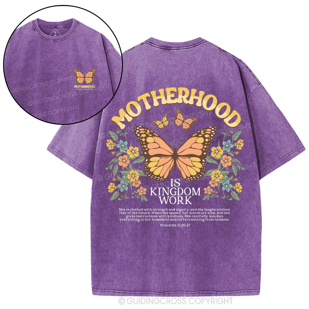 Motherhood Christian Washed T-Shirt