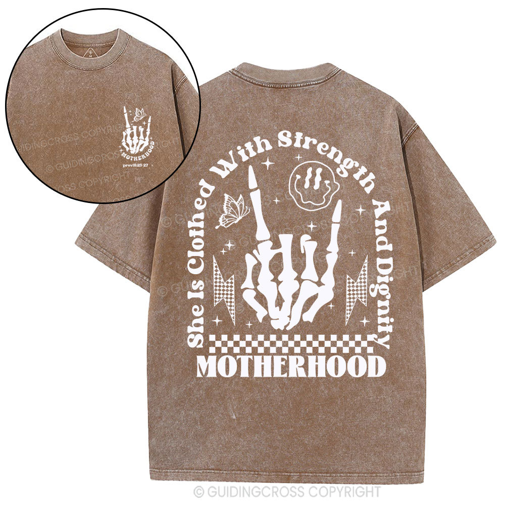Motherhood Christian Washed T-Shirt