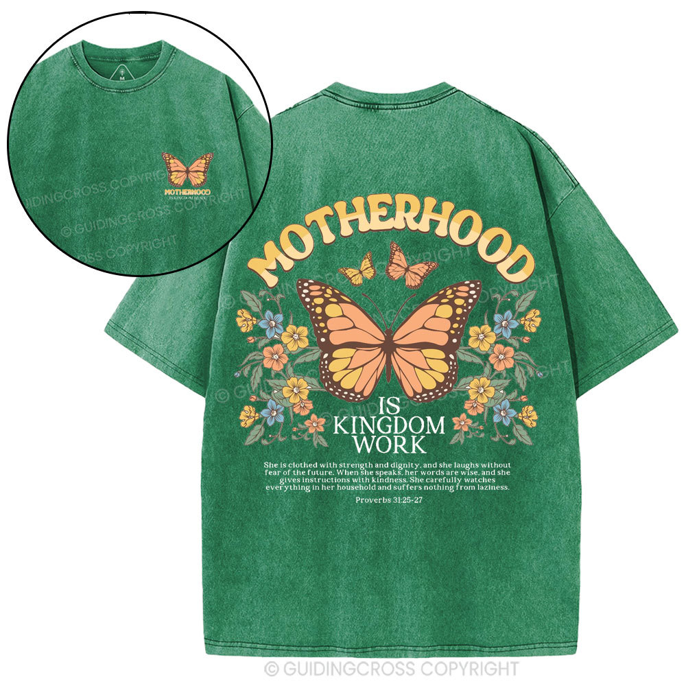 Motherhood Christian Washed T-Shirt
