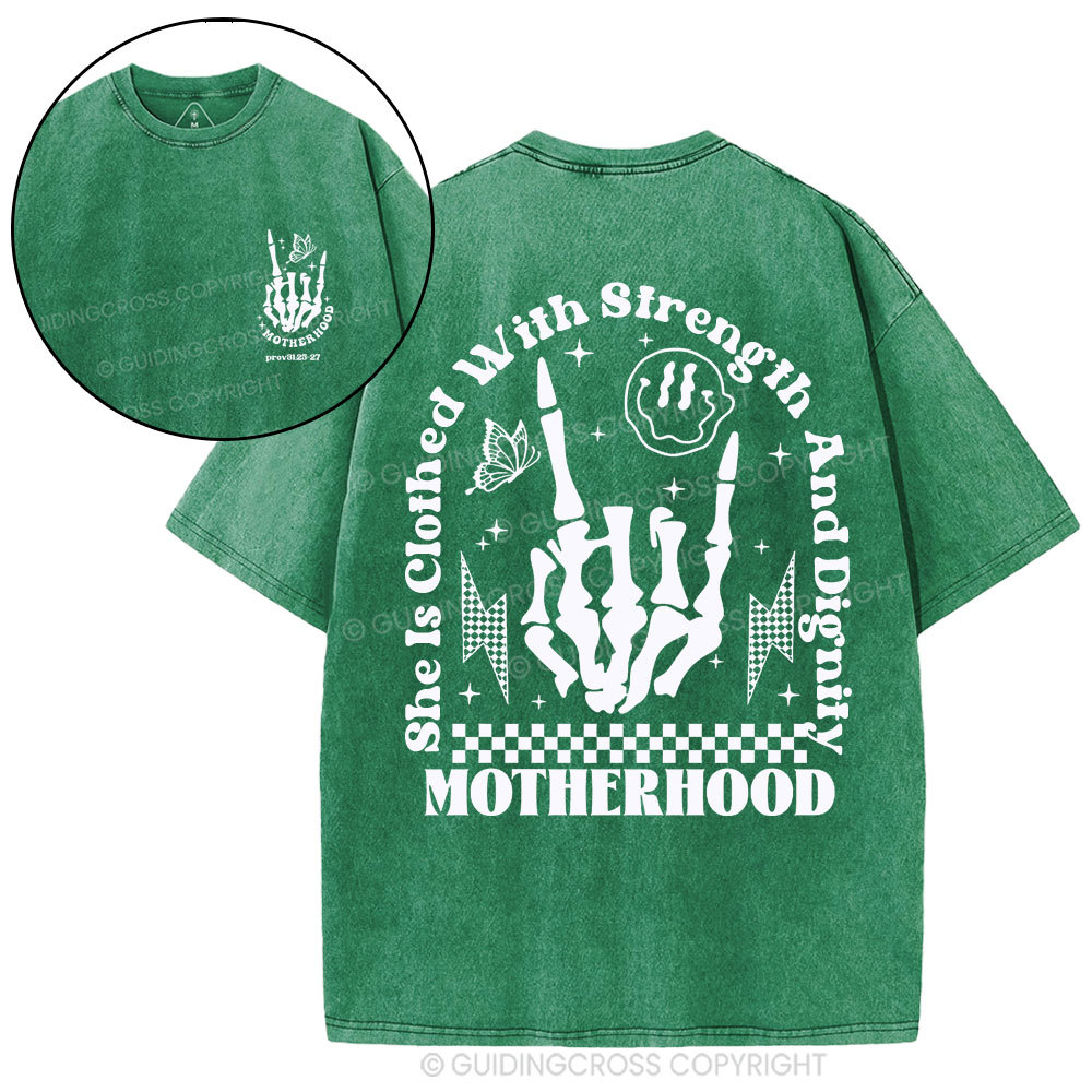 Motherhood Christian Washed T-Shirt