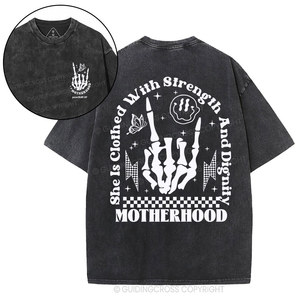 Motherhood Christian Washed T-Shirt