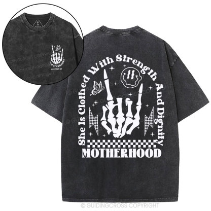 Motherhood Christian Washed T-Shirt